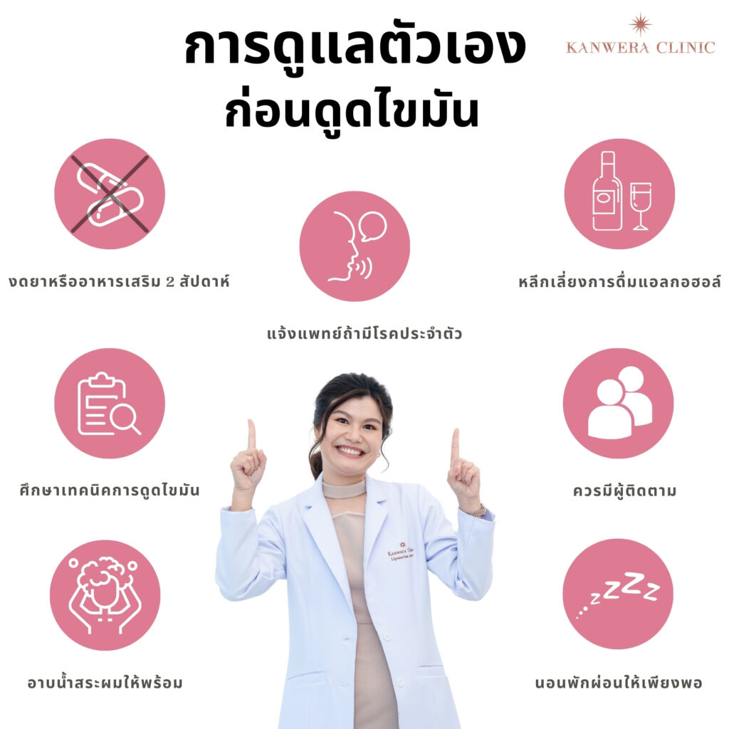 การเตรียมตัวก่อนดูดไขมัน ต้องทำอย่างไรบ้าง